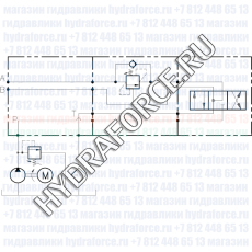 N01.229.0X0.A (A-OWC-60-SE-L6-A-X) Односторонний тормозной (уравновешивающий, контрбалансный, подпорно-тормозной) клапан удержания нагрузки (Luen, Италия)